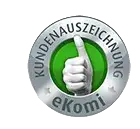 Grünes Qualitätssiegel mit Häkchen und der Aufschrift „Qualitätsgarantie“.